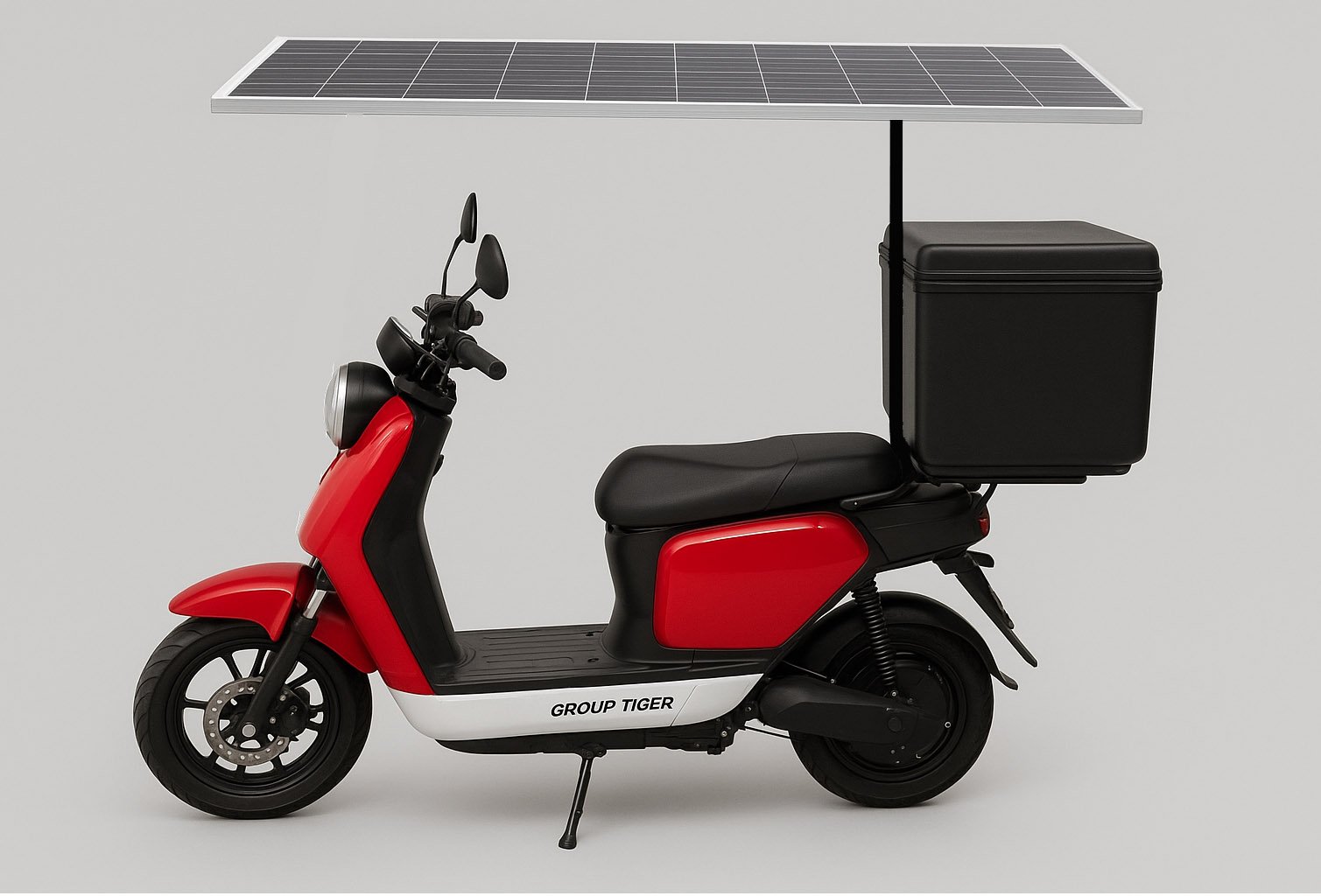 سكوتر يعمل بالطاقه الشمسية