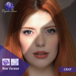 عدسة Elegance Flor Gray