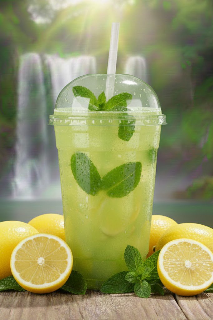 🍋 Lemon & Mint Juice لمون بالنعناع