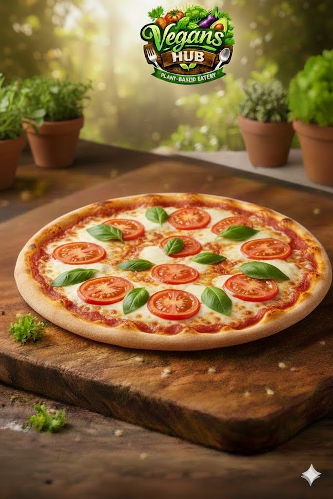 Margherita Pizza 👑🍅 بيتزا خضار