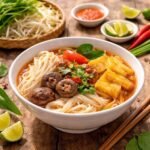 Meals وجبات Creamy Thai mushroom and pineapple soup - Thai Tropical Umami Bisque